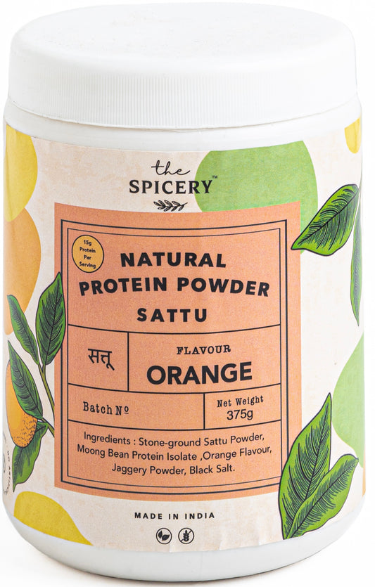 Sattu Powder - Orange Flavour 375g