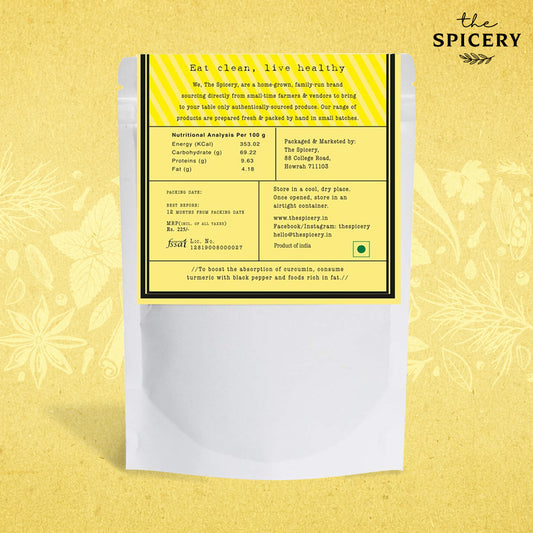 Lakadong Turmeric Powder High Curcumin (Value Pack of 5) 100 Grams each